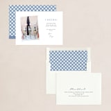"Cheers To You" - Holiday Cards in Pond by Jula Paper Co. - Assembled