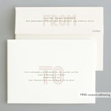 "Retro Thank You" - Holiday Cards in Classic by Amy Payne - FREE Recipient Addressing