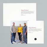 "Optical" - Holiday Cards in Peppermint by Sarah Brown - Interior Options