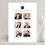 "Team Greetings" - Holiday Cards in Ink by Meggy Masters - Front