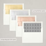 "Team Greetings" - Holiday Cards in Ink by Meggy Masters - Envelope Liners