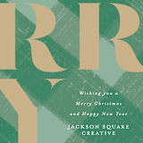 "Plaid Merry" - Holiday Cards in Evergreen by Itsy Belle Studio - Close-Up