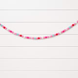 "Pretty in Pink Felt Ball Garland" - Garlands in multicolor by aubry bennion