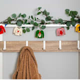 "Felt Holiday Sweater Garland" - Garlands in multicolor by Global Goods Partners