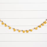 "Second Star to the Right Felt Ball Garland" - Garlands in multicolor by aubry bennion