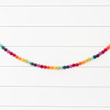 "Pigment Felt Ball Garland" - Garlands in multicolor by aubry bennion