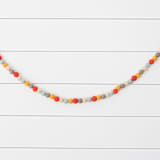 "Toy Soldier Felt Ball Garland" - Garlands in multicolor by aubry bennion