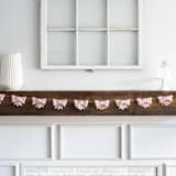 "Bow Garland (Blush, 6 feet)" - Garlands in pink by Nivas Collection