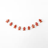 "Jolly Gingerbread Wool Felt Garland - Set of 1" - Garlands in brown by Jollity and Co