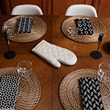 "White Terrazzo Oven Mitt Trivet" - Trivets in white by Pretti.Cool