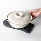 "Black Terrazzo Oven Mitt Trivet" - Trivets in black by Pretti.Cool