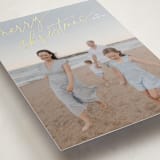 "Jotted Christmas" - Holiday Cards in Sugar Cookie by Julia Hall - Detail