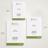 "Portrait Custom" - Holiday Cards in Gold by Minted - Formats Available