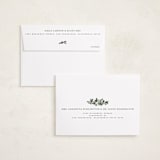 "Merry Floral Toile" - Holiday Cards in Holly Berry by Jenna Holcomb - FREE Recipient Addressing