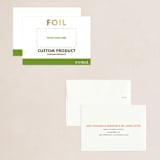"Landscape Custom" - Holiday Cards in Gold by Minted - Assembled