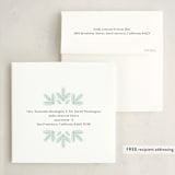 "Tinsel Wreath" - Holiday Ornament Cards in Snow by Laura Hankins - FREE Recipient Addressing