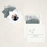 "Let it Snow" - Holiday Ornament Cards in Frost by Brooke Chandler - Assembled
