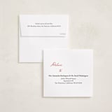"A Very Married Christmas Foil Ornament" - Holiday Ornament Cards in Snow by Anna Kasper - FREE Recipient Addressing