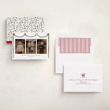 "Joyful Holly" - Holiday Cards in Peppermint by Susan Moyal - Assembled