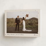 "Star Dust" - Holiday Cards in Cream by Ani Somi - Folded Card