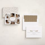 "Gilded Greenery" - Holiday Cards in Snowball by Michelle Taylor - Assembled