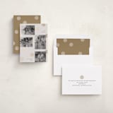 "dotty dots" - Holiday Cards in Vanilla by Sumak Studio - Assembled