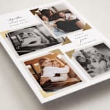 "Holiday Scrapbook" - Holiday Cards in Snow by Maria Alou - Detail