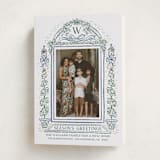 "Colonial Christmas" - Holiday Cards in Lake by Paper Sun Studio - Folded Card