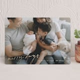 "merry days are here to stay" - Holiday Cards in Snow by Sara Hicks Malone - Front