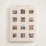 "Year Gallery" - Holiday Cards in Pudding by Claudia Orengo - Front