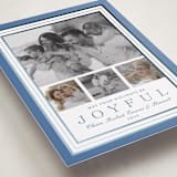 "Favorite Joys" - Holiday Cards in Wintermint by Alston Foster - Detail