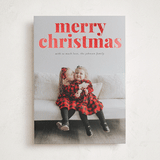 "Merry & Matching" - Holiday Cards in Noir by Carolinne Cruz - Front