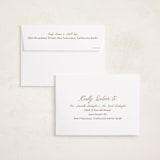 "The Christmas Letters" - Holiday Cards in Gilt by Pixel and Hank - FREE Recipient Addressing