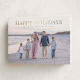 "Together" - Holiday Cards in Vanilla by Christy Hy Lee - Folded Card