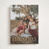 "Christmas" - Holiday Cards in Snow by Rebecca Durflinger - Front