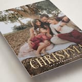 "Christmas" - Holiday Cards in Snow by Rebecca Durflinger - Detail