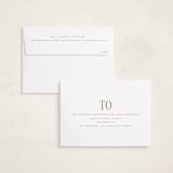 "Christmas" - Holiday Cards in Snow by Rebecca Durflinger - FREE Recipient Addressing
