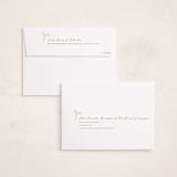 "merry greeting" - Holiday Cards in Cream by Jenny Millington - FREE Recipient Addressing