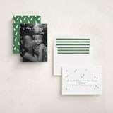 "Tree Lot" - Holiday Cards in Snow by Heather Schertzer - Assembled