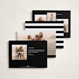 "Autograph" - Holiday Cards in Ivory by jomolo - Back of Card Options