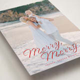 "Merry, Merry!" - Holiday Cards in Ruby by Alston Foster - Detail
