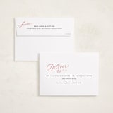 "Merry, Merry!" - Holiday Cards in Ruby by Alston Foster - FREE Recipient Addressing