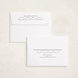 "Ric Rac Top and Bottom" - Holiday Cards in Night by Danie Romrell - FREE Recipient Addressing