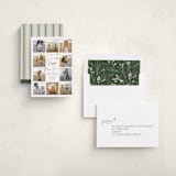 "Christmas Candids" - Holiday Cards in Snow by Robert and Stella - Assembled