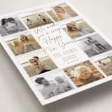 "Christmas Candids" - Holiday Cards in Snow by Robert and Stella - Detail