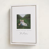 "Petit" - Holiday Cards in Snow by Angela Garrick - Folded Card