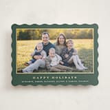 "Meadows" - Holiday Cards in Pine by Amy Kross - Front