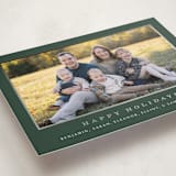 "Meadows" - Holiday Cards in Pine by Amy Kross - Detail