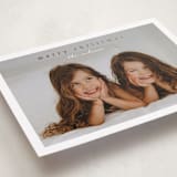 "Simplest border" - Holiday Cards in Snow by Stacey Meacham - Detail