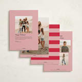 "pop joy" - Holiday Cards in Gumdrop by Lori Wemple - Back of Card Options